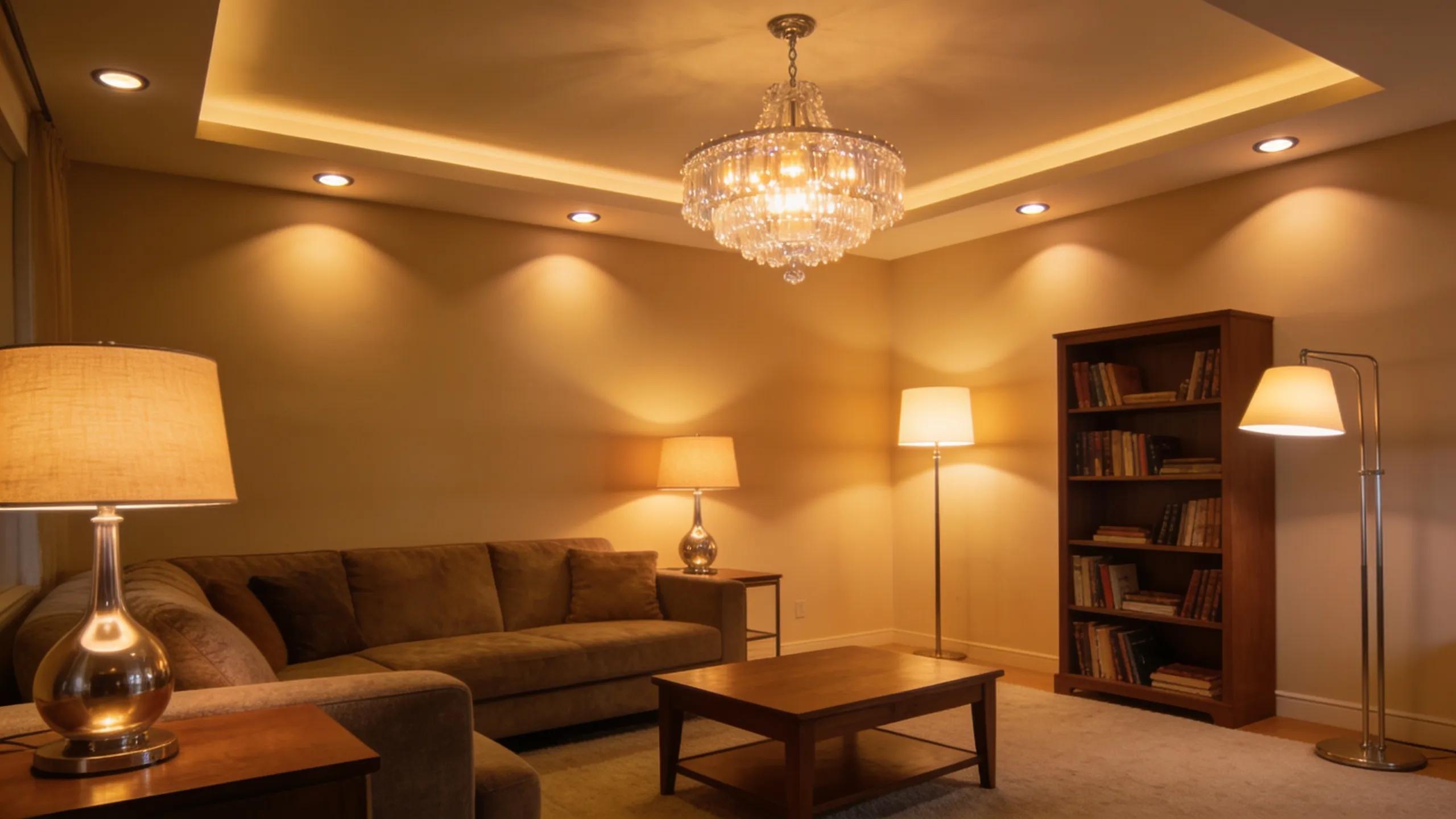 Modern interior lighting installation enhancing the aesthetic and functionality of a coastal Virginia home